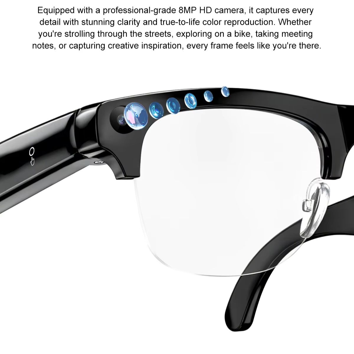 Gafas Inteligentes con IA Leno - Smart Glasses Lens reseña y precio
