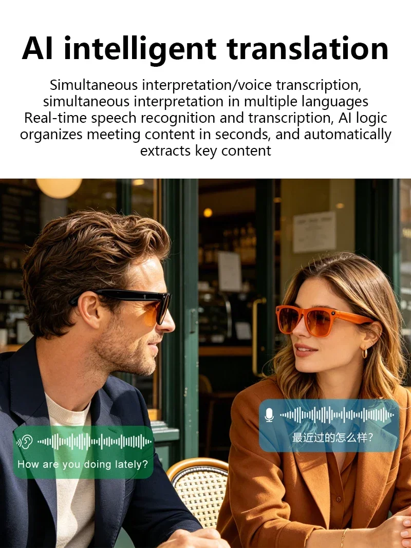 Gafas Inteligentes con IA Leno - Smart Glasses Lens reseña y precio